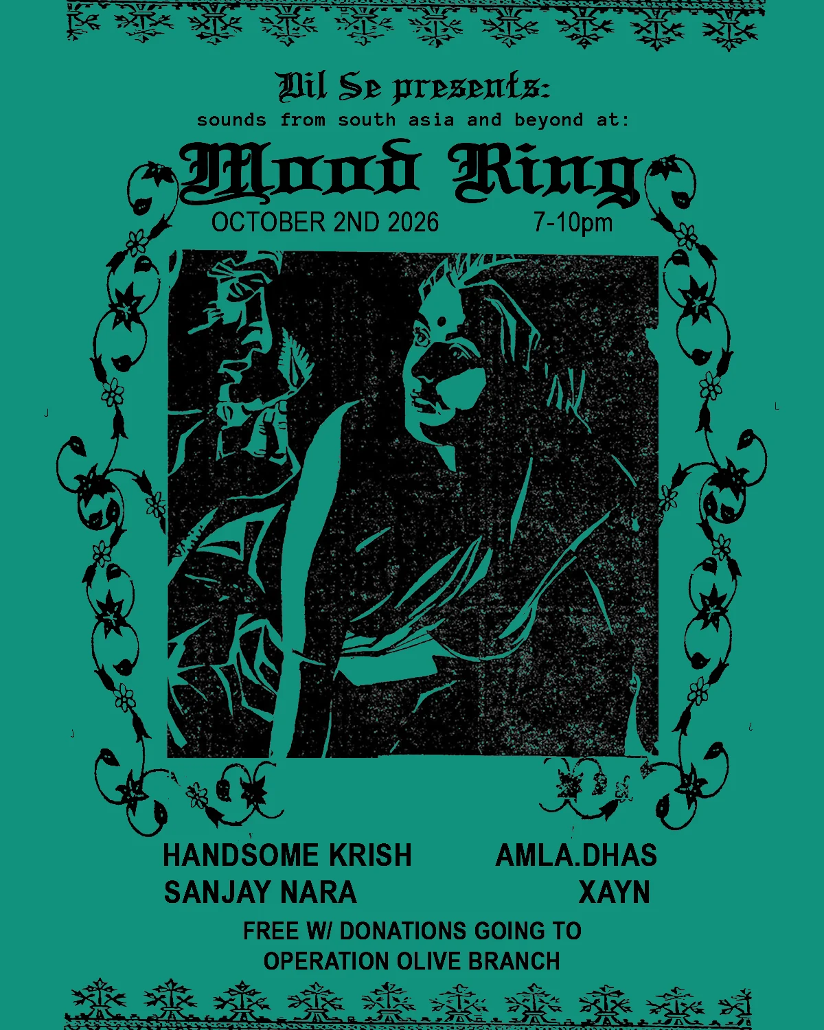 dil se presents: sounds from south asia and beyond at Mood Ring