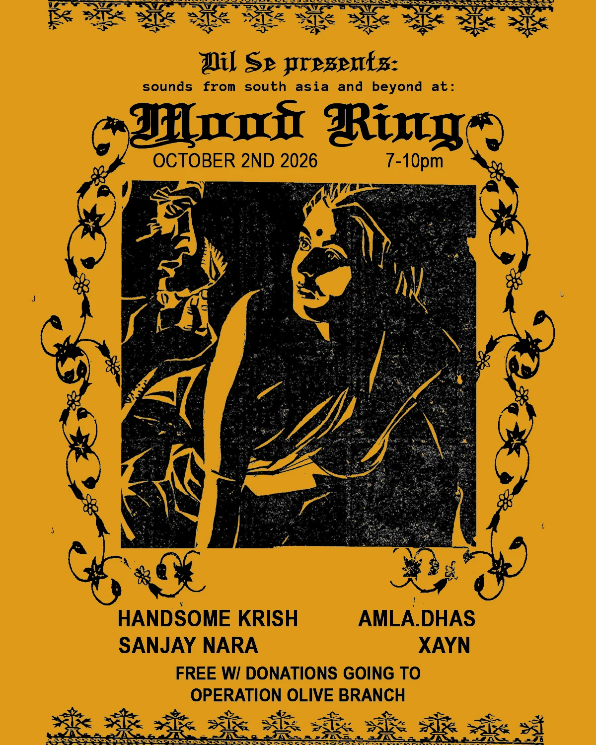 dil se presents: sounds from south asia and beyond at Mood Ring