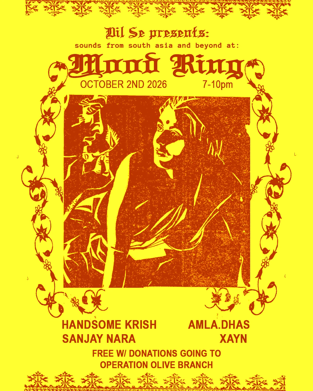dil se presents: sounds from south asia and beyond at Mood Ring