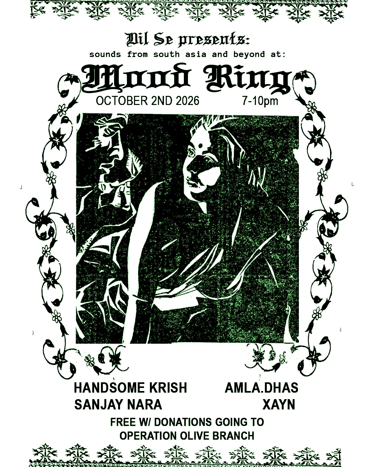 dil se presents: sounds from south asia and beyond at Mood Ring